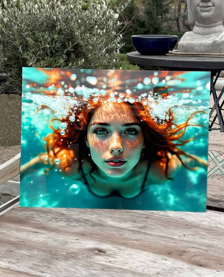 Bild „Aqua Dreams“ Limitierter Acrylglas Gallery Print – 01/10 120 x 90 cm - Dero Home & Living