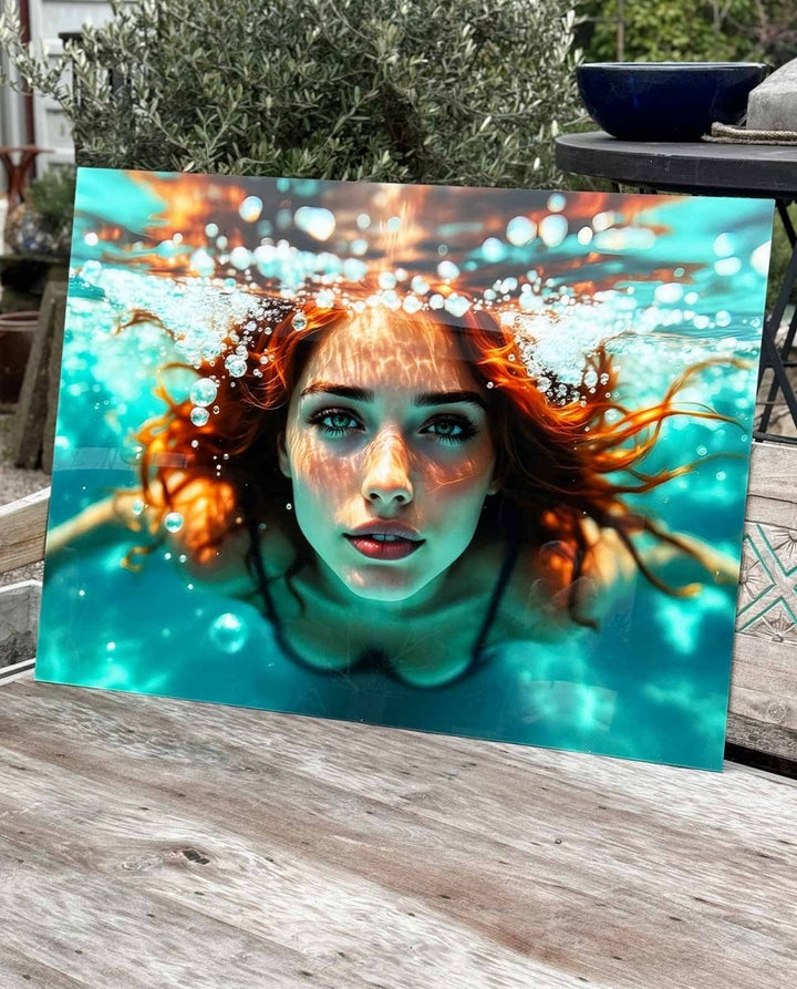 Bild „Aqua Dreams“ Limitierter Acrylglas Gallery Print – 01/10 120 x 90 cm - Dero Home & Living