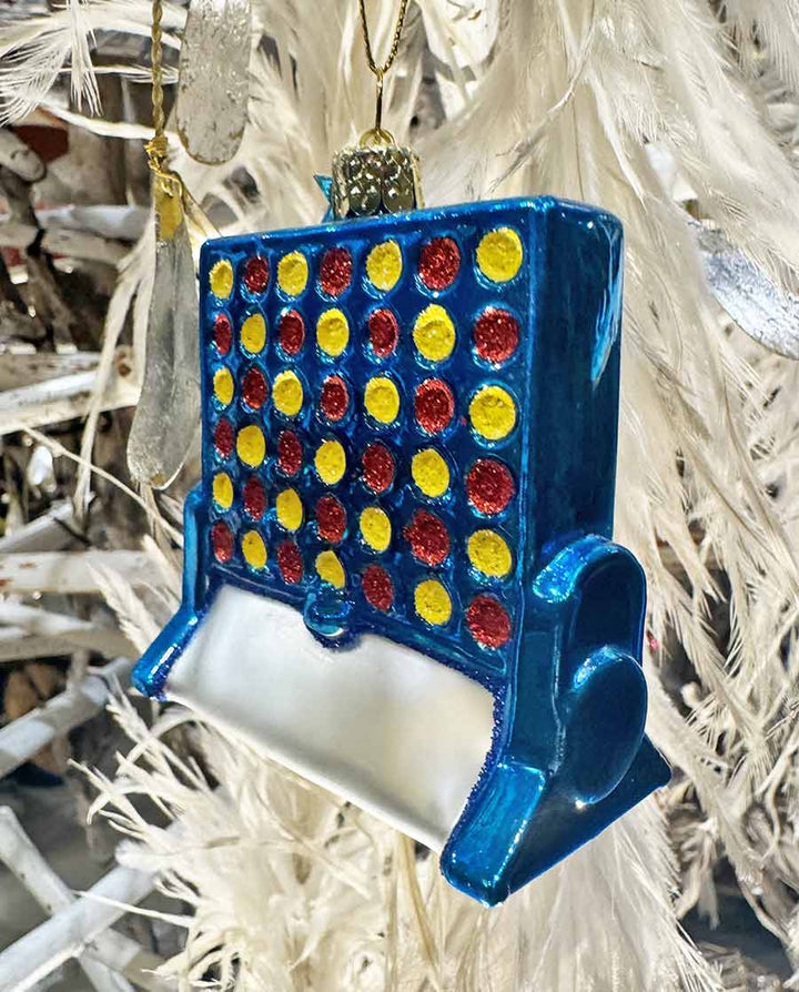 Christbaumschmuck „4 Gewinnt“ – Glasanhänger - Dero Home & Living