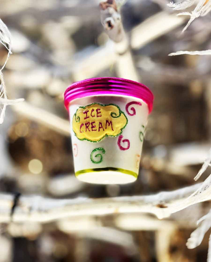 Christbaumschmuck „Ice Cream" – Glasanhänger - Dero Home & Living