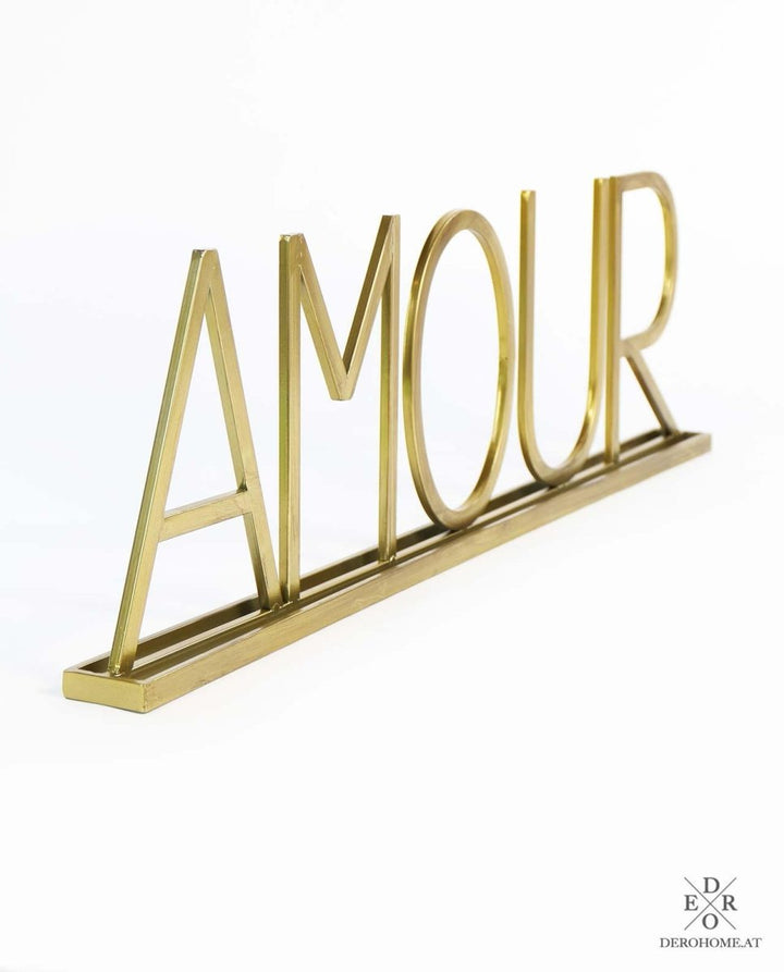 Deko Schriftzug "Amour" - Dero Home & Living
