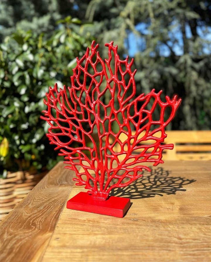 Deko Skulptur Koralle "Red Coral" - Dero Home & Living
