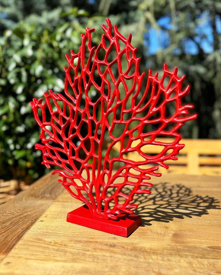 Deko Skulptur Koralle "Red Coral" - Dero Home & Living