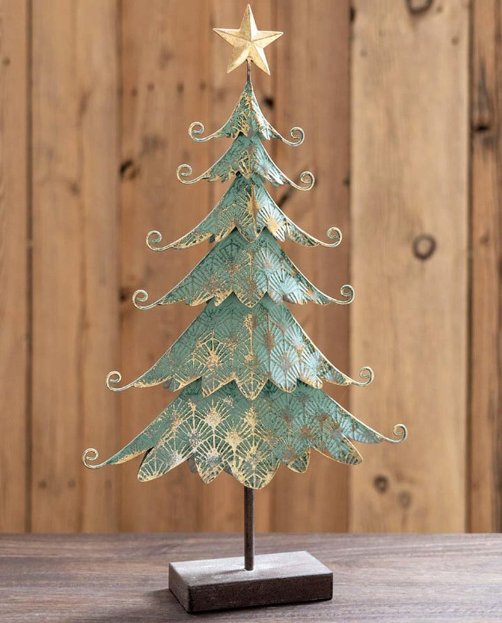 Deko Weihnachtsbaum "Golden Star" in 2 Größen - Dero Home & Living
