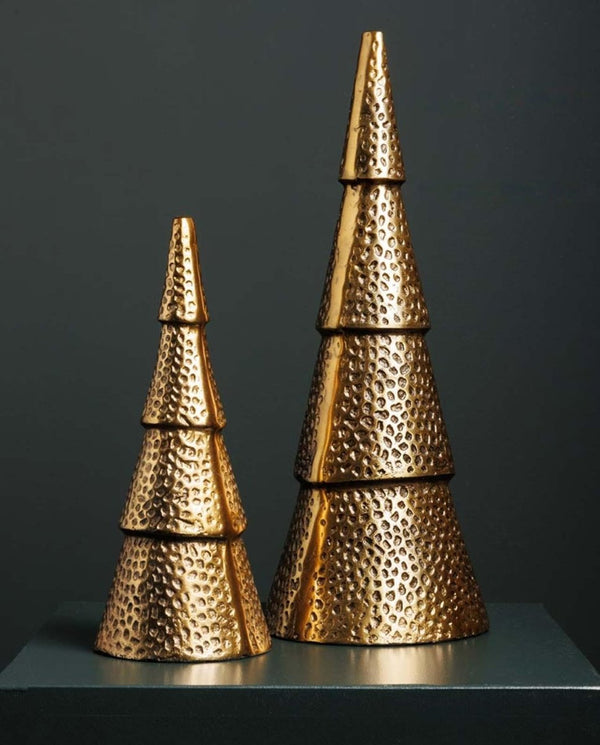 Deko Weihnachtsbaum "Golden Vintage Tree" in 2 Größen - Dero Home & Living