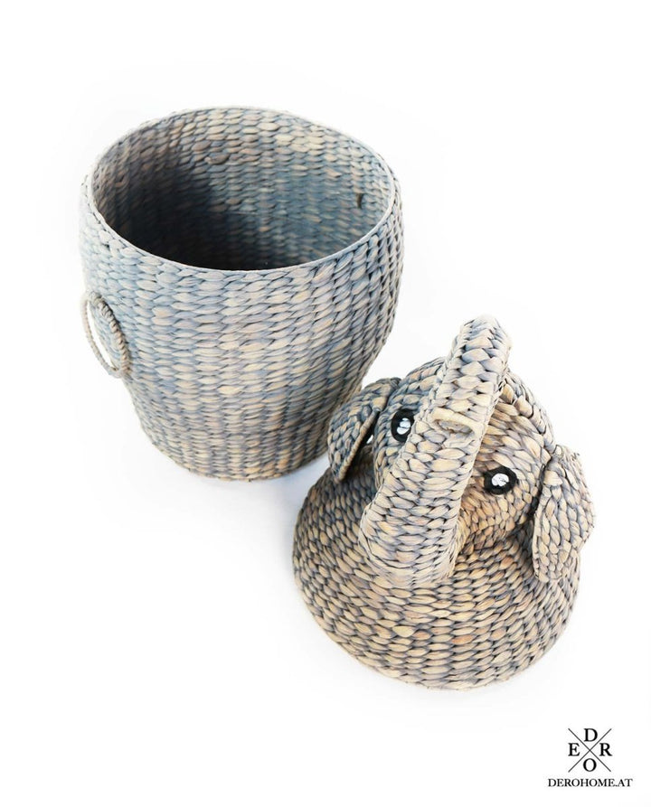 Elefanten Rattan Korb "Dumbo" - Dero Home & Living
