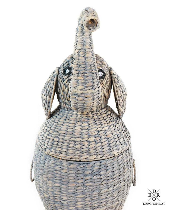 Elefanten Rattan Korb "Dumbo" - Dero Home & Living