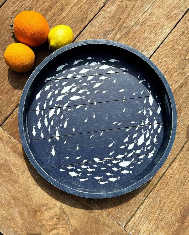 Fisch Holz Tablett "Amanda" - Dero Home & Living