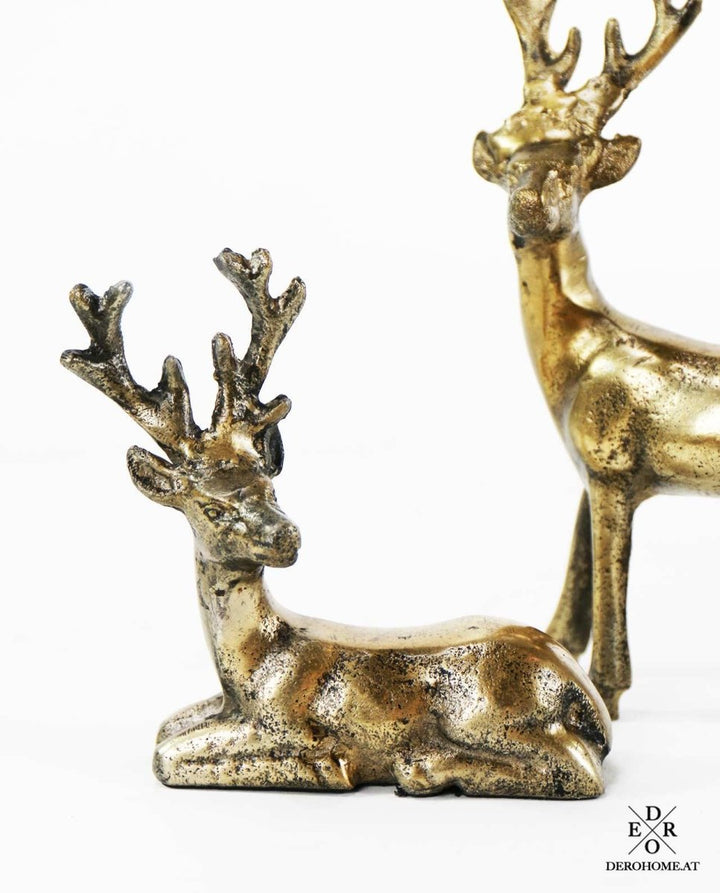Hirsch Skulpturen "Milan" 2 - tlg. - Dero Home & Living