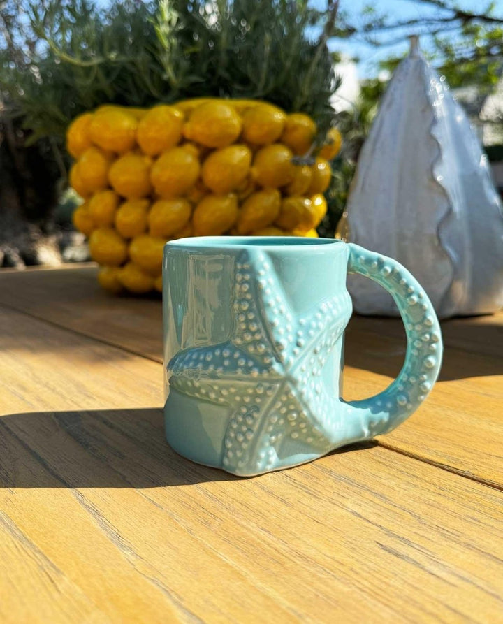 Kaffee & Teetasse "Seastar" - Dero Home & Living