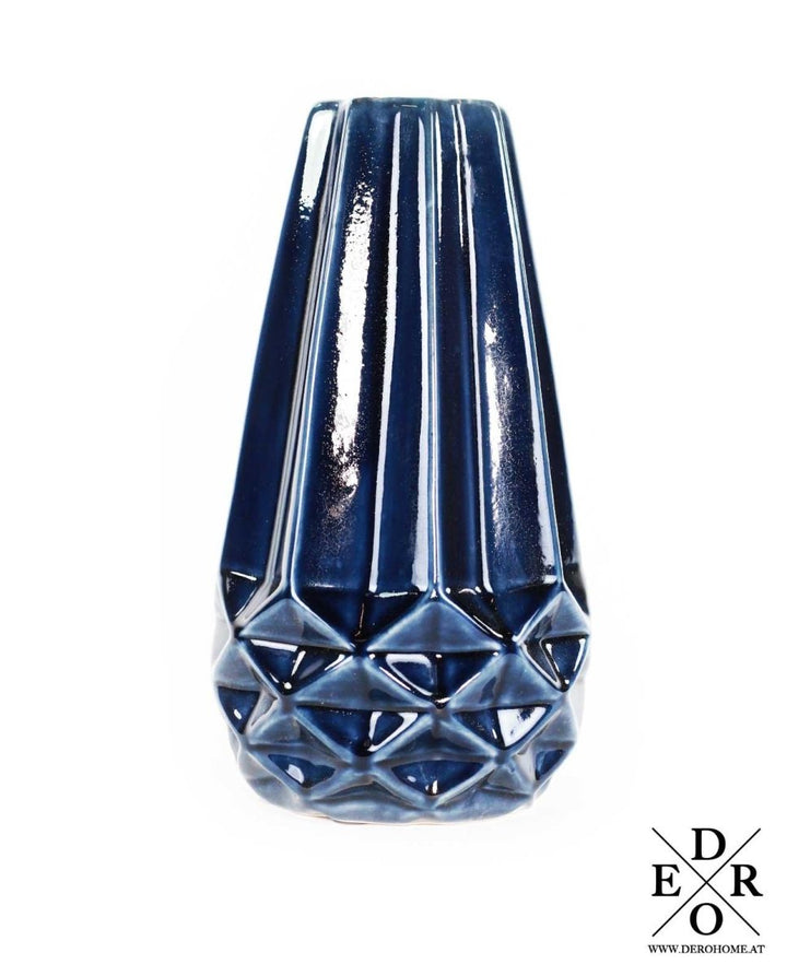 Keramik Vase "Junes" blau - Dero Home & Living