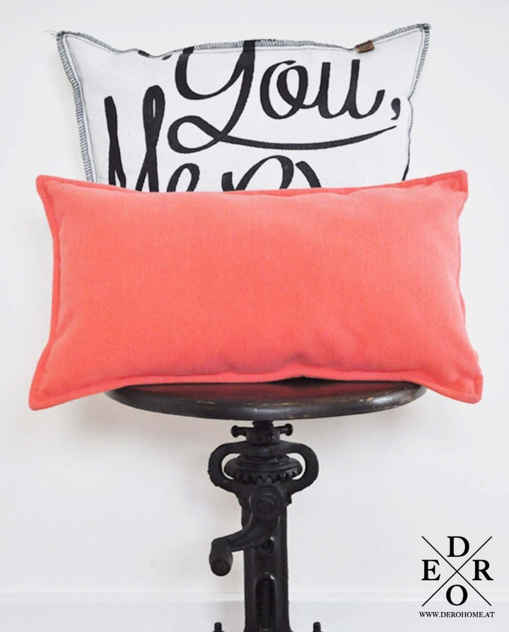 Kissen | Polster "You Me Oui" Weiß - Dero Home & Living
