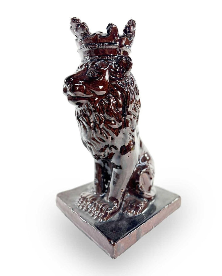 Löwen Deko Skulptur "Lion King" braun - Dero Home & Living