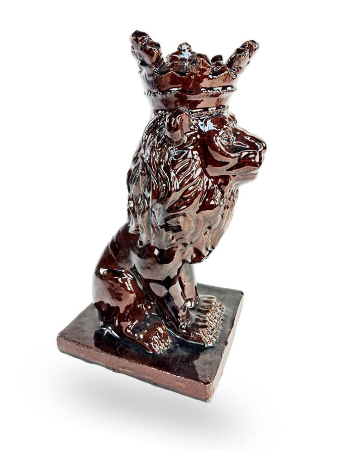 Löwen Deko Skulptur "Lion King" braun - Dero Home & Living
