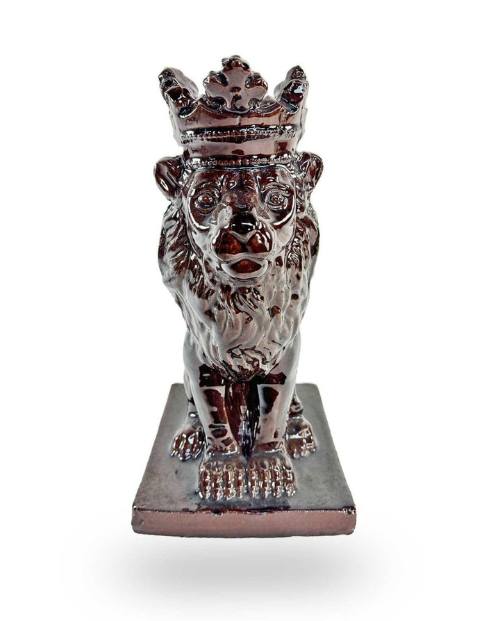 Löwen Deko Skulptur "Lion King" braun - Dero Home & Living