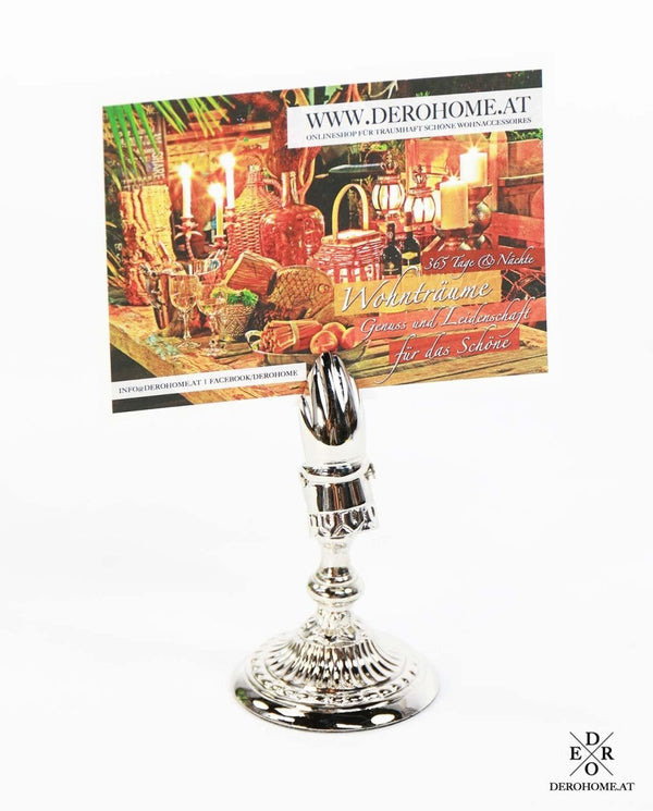 Luxuriöser Bild - , Foto & Visitenkartenhalter "Paper Clip" - Dero Home & Living