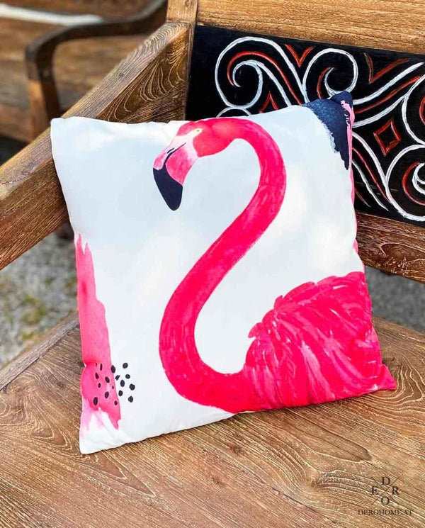 Outdoor Deko Kissen "Flamingo" 45x45 cm - Dero Home & Living