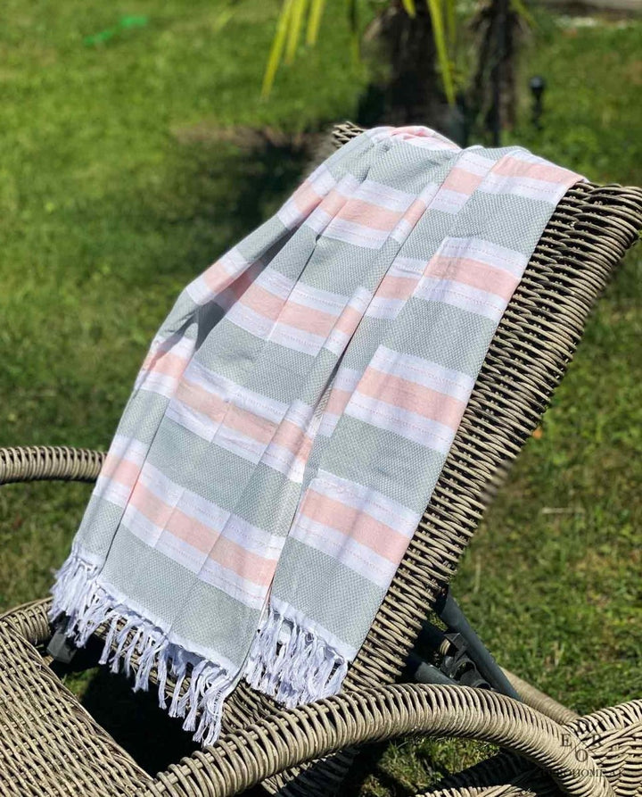 Strandtuch Hamamtuch "Hannah" 100 x 180 cm - Dero Home & Living