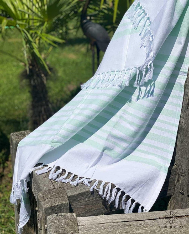 Strandtuch / Hamamtuch "Mathilda" 100 x 180 cm - Dero Home & Living