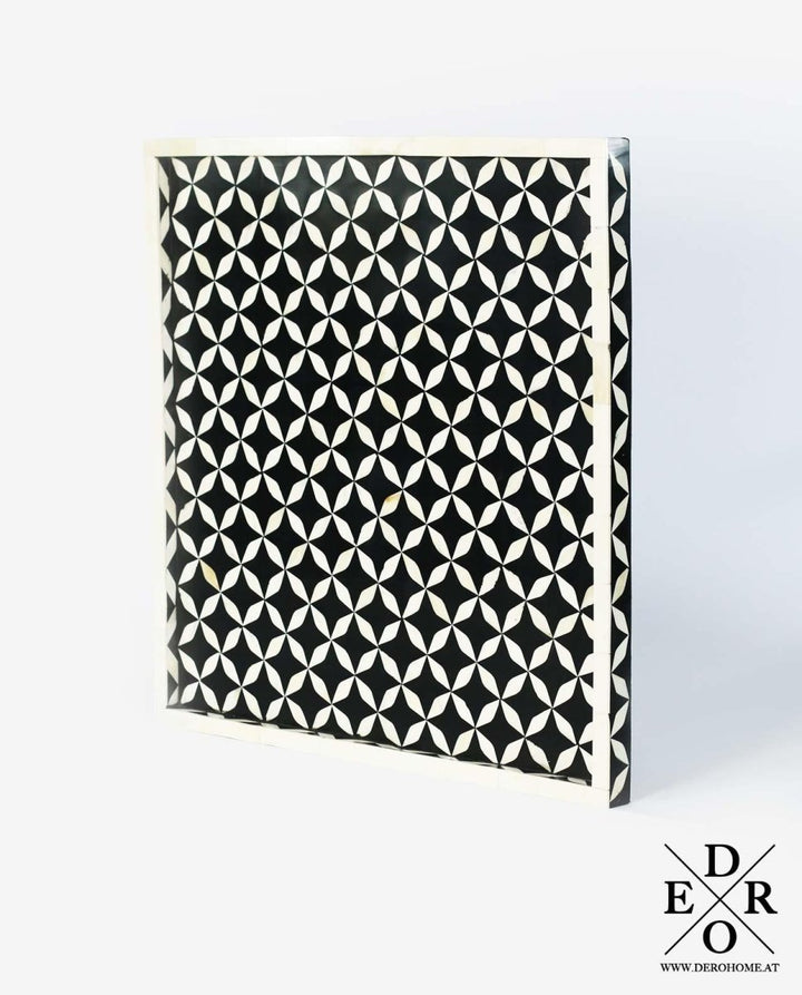 Tablett "Black & White" - Dero Home & Living