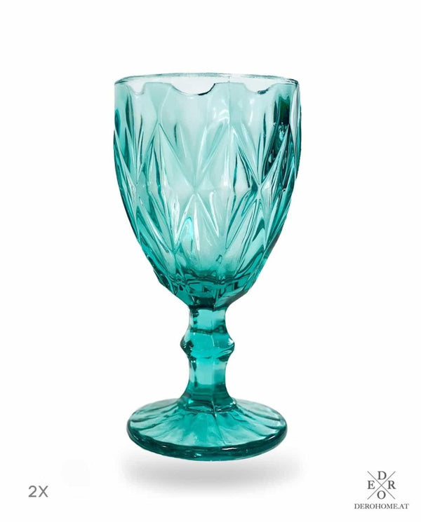 Trinkglas "Violetta" Set 2 - tlg. - Dero Home & Living