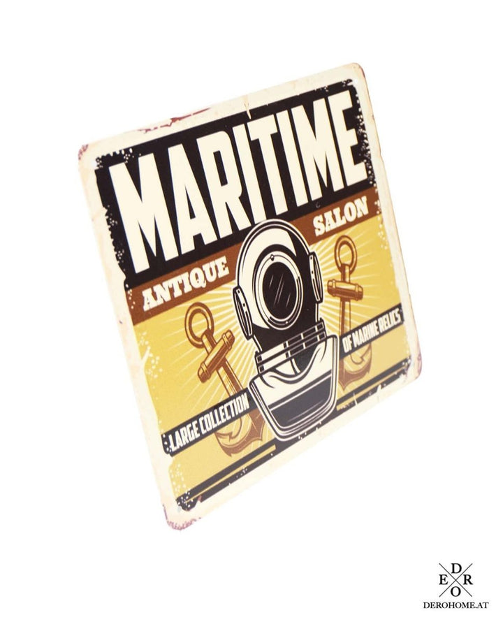 Vintage Deko Schild "Maritime" - Dero Home & Living